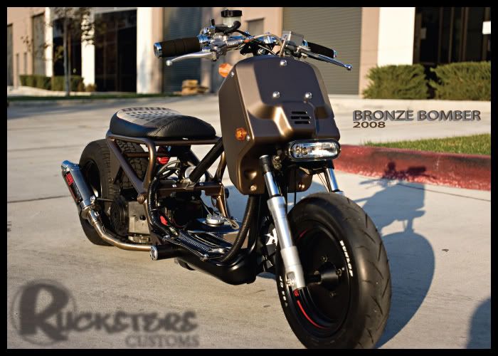 honda ruckus is cool but again 50cc while it's great idea to think 
