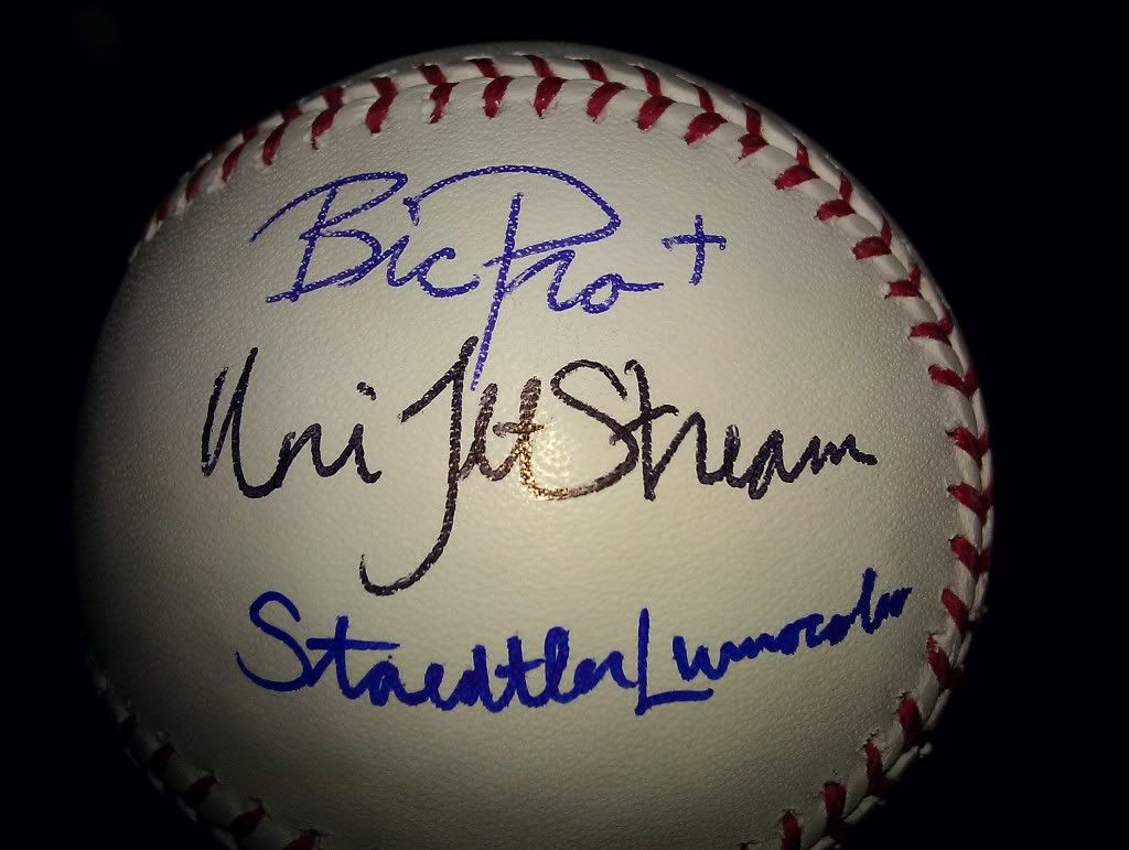 Best Pen to use for Autographs on Baseballs Page 2 Blowout Cards Forums