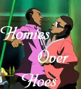 Boondocks homies over hoes episode