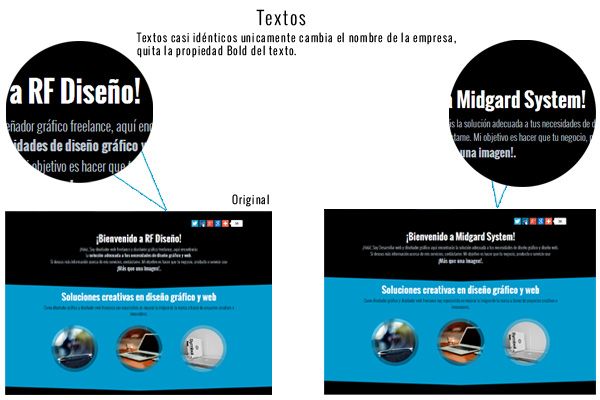 Plagio de Midgard Systems a RF Diseño