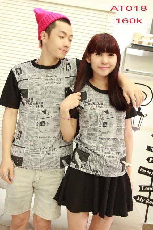 Thời Trang Hot [ Free Ship ] -Áo cặp hot cho các cặp đôi cá tính 160k/cặp ^^