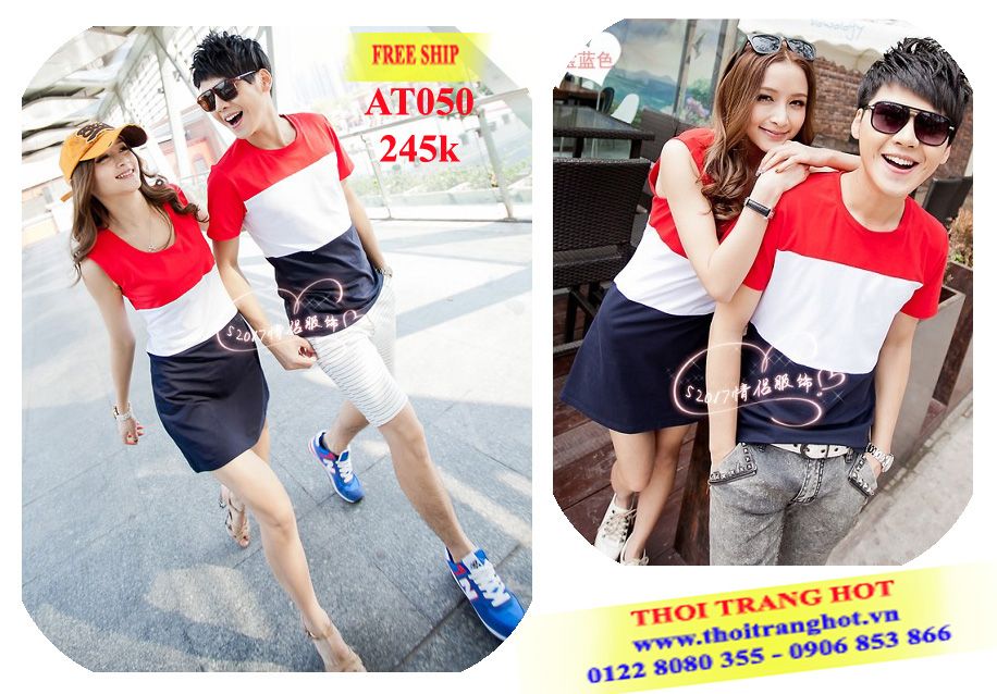 Thời Trang Hot [ Free Ship ] -Áo cặp hot cho các cặp đôi cá tính 160k/cặp ^^