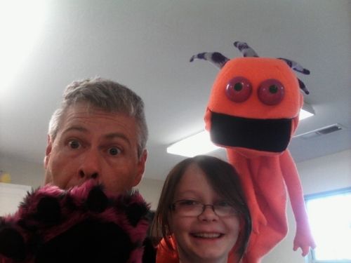 Wump mucket Puppets - Summer 2014