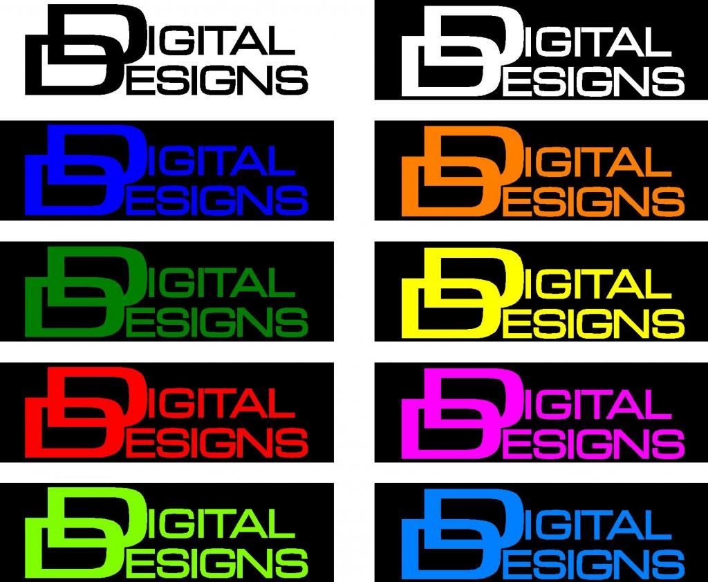 Digital Designs DD Large Windshield Decal / Sticker Custom Car Audio eBay