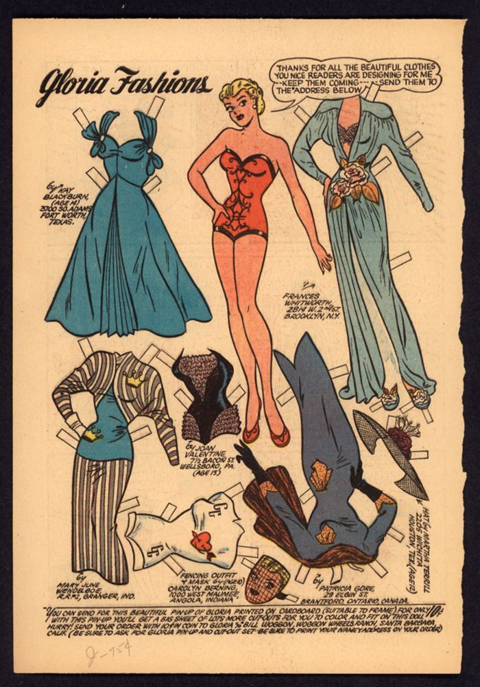 Katy Keene Comic Book Paper Doll 2512 Ebay