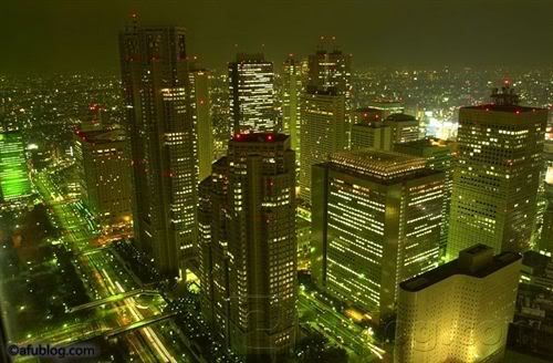 Hình nền máy tính - Thành phố về đêm