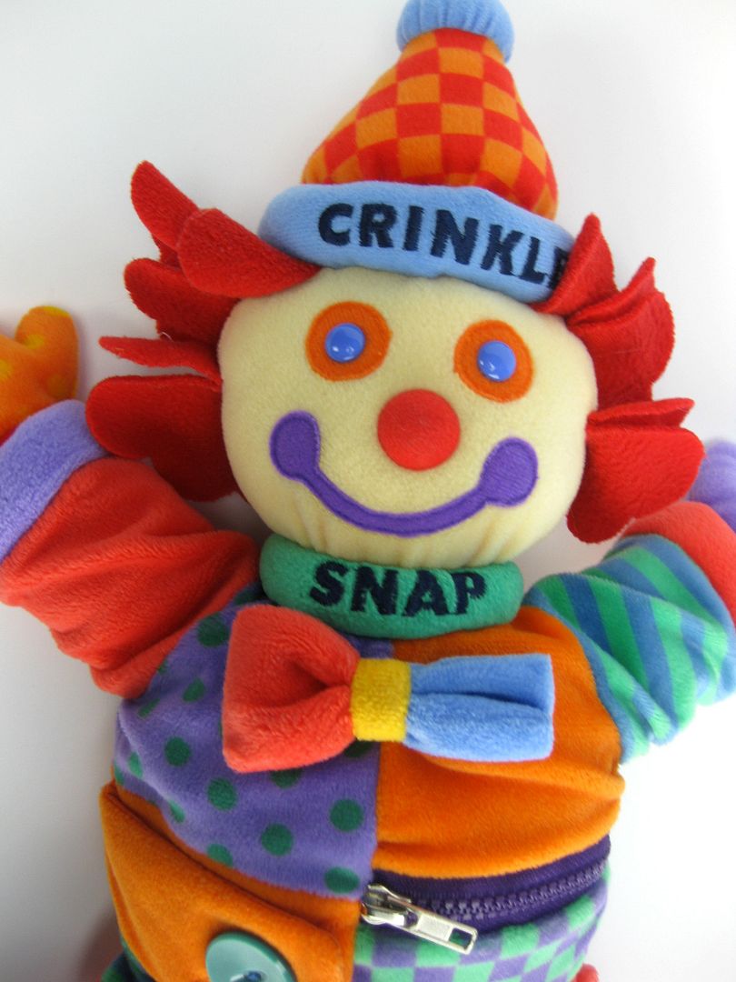 gymboree clown doll