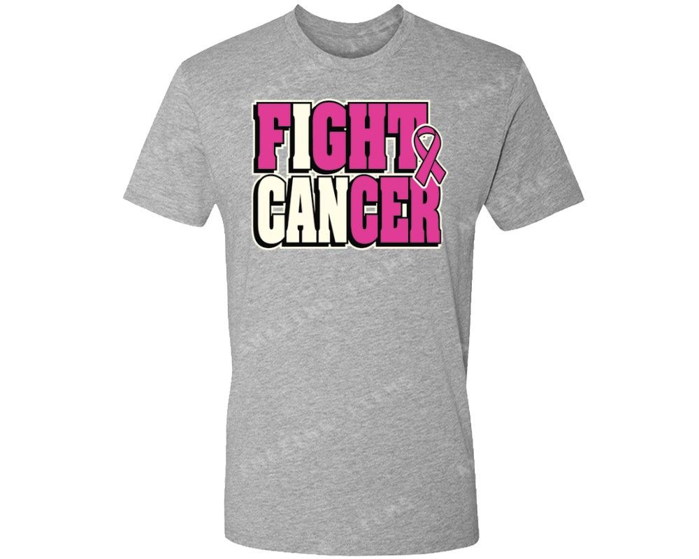 I Can Fight Cancer T Shirt Breast Cancer Awareness Unisex Shirt Pink Ribbon Ebay