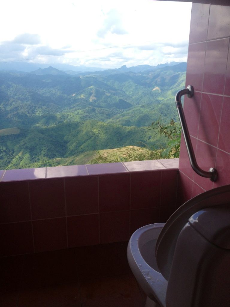 The best toilet in the world, a photo i took travelling in laos r/pics
